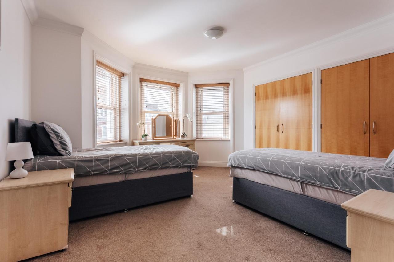 Top Quality Beach Front Apartment Sleep Up To 7 Guests Bournemouth Zewnętrze zdjęcie
